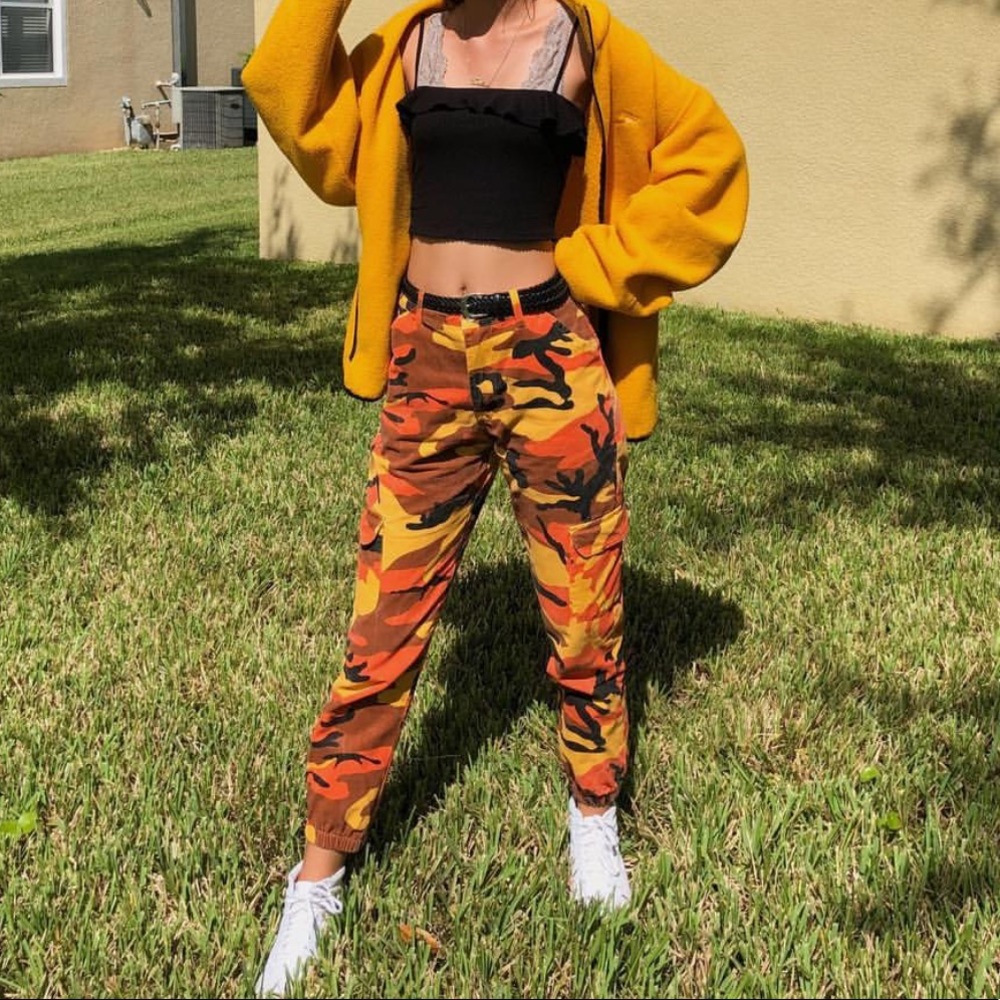 Lupsona Camoflauge Pants